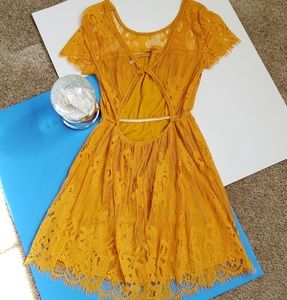 Charlotte Russe Gold Formal Dress